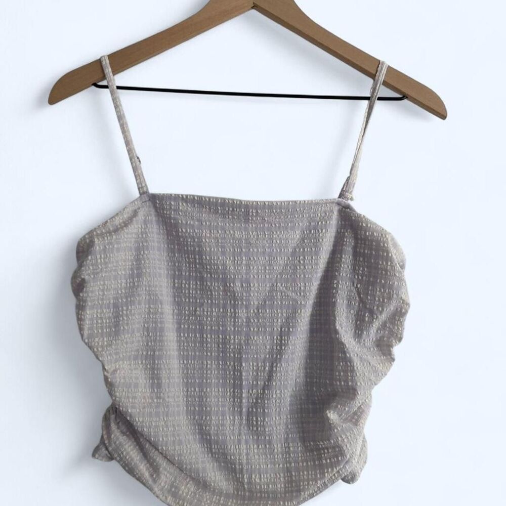 Lululemon Seersucker Check Strappy Tank Top | M | NWT | W1FPMS